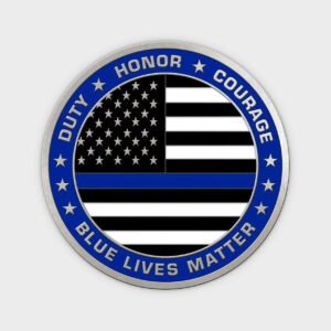 Free Blue Lives Matter Coin
